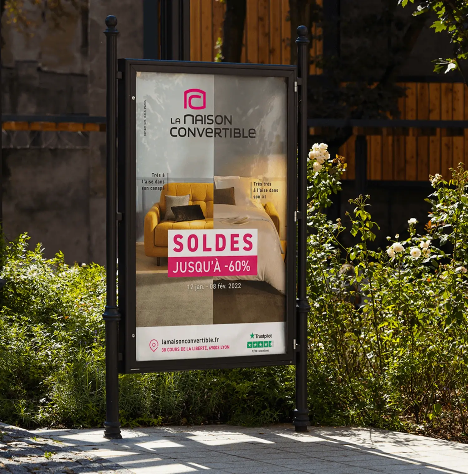 Campagne Soldes — La Maison Convertible