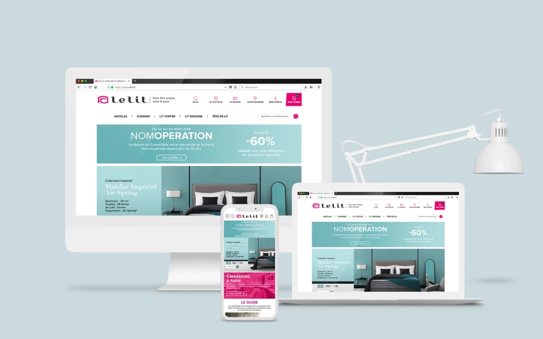 Refonte E-commerce — Le Lit