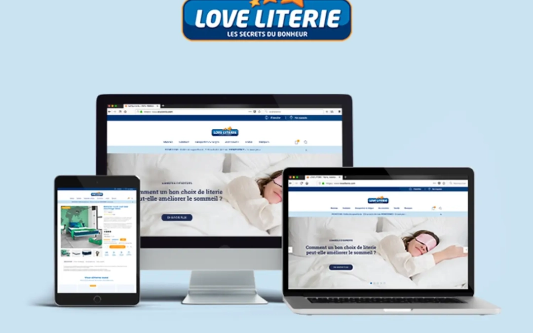 Refonte E-commerce — Love Literie