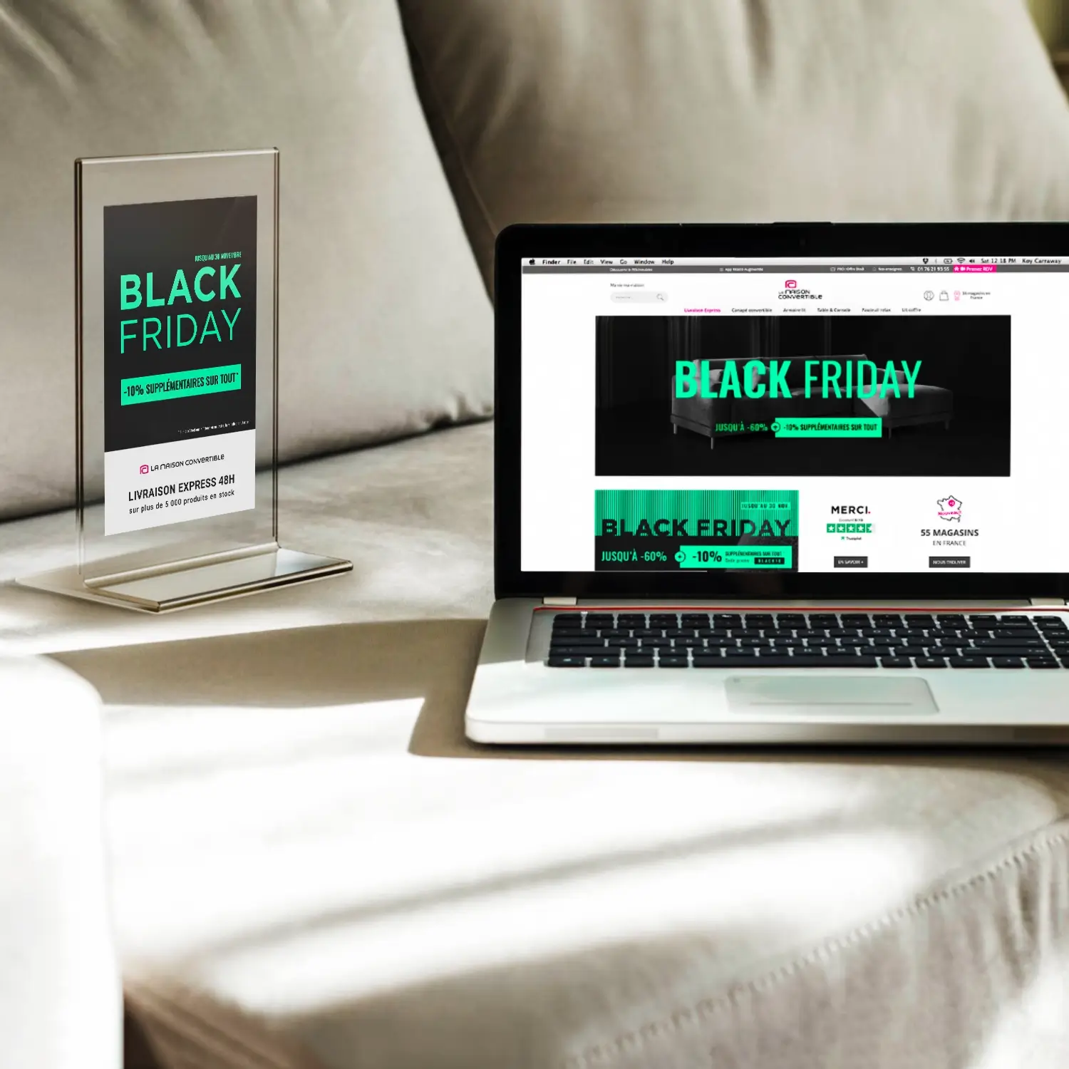 Campagne Black Friday — La Maison Convertible