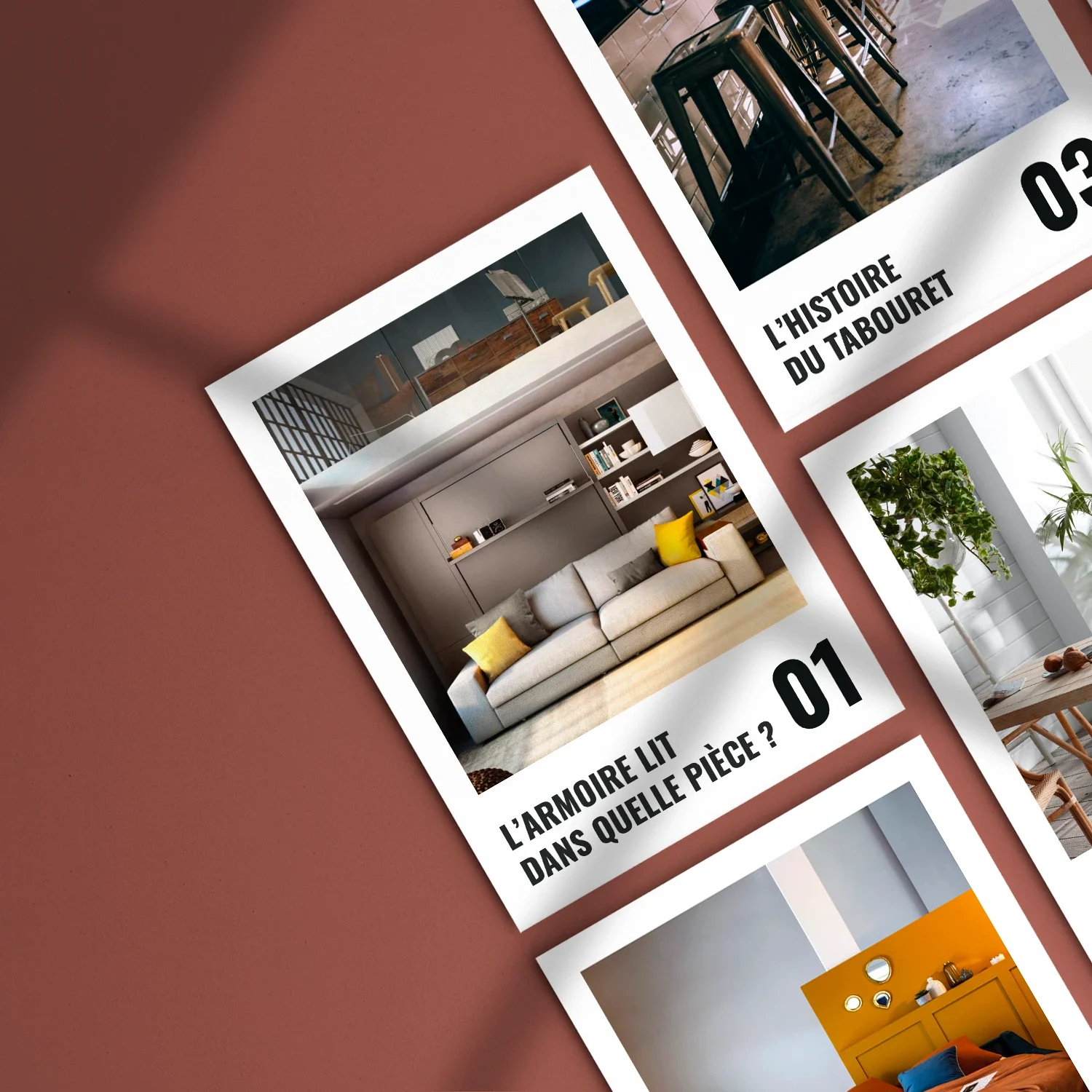 Supports PLV magasins — La Maison Convertible